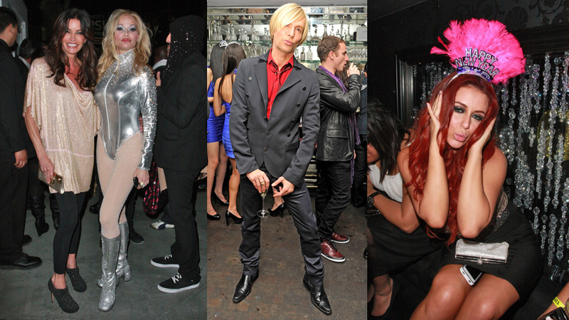 Illustration for article titled Celebrities Dress For A Night's Work On New Year's Eve
